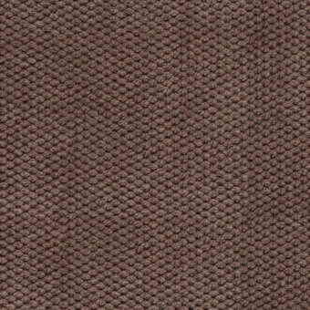 Looped fabric texture, warm brown color, dense circular tufts create a plush, heathered, matte finish with a nubby, uniform pattern.
